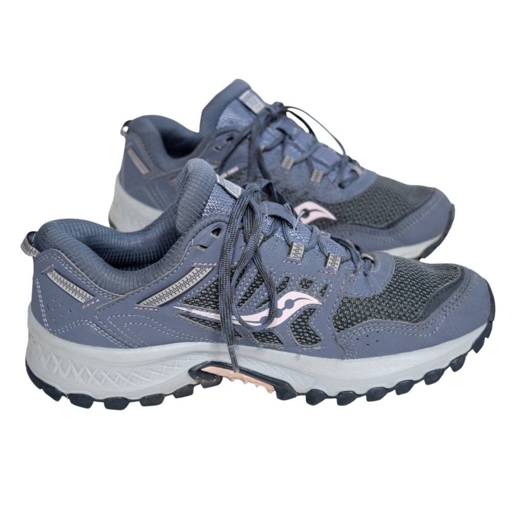 Saucony Excursion TR13 Womens Size 9 Trail Running Shoes Gray Blue S10524-3 - Picture 7 of 11